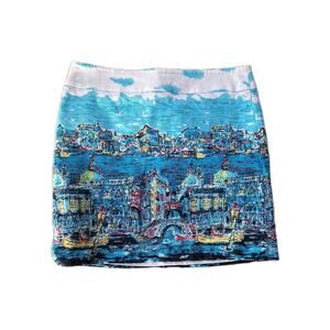 Talbots Size 14p Mini Summer Skirt